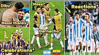 Messi & Argentina Fans Crazy Reactions to Dibu Martinez saves