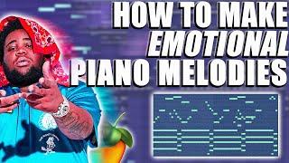 HOW TO MAKE AN EMOTIONAL PIANO BEAT FOR ROD WAVE | FL STUDIO BEAT TUTORIAL 2022