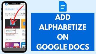 How to Alphabetize in Google Docs (2024)