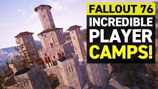 The Most INCREDIBLE Player Camp Builds In Fallout 76! | Part 1 (2023)