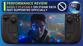 Immortals of Aveum Steam Deck OLED | Performance Review | Barely Playable | Unreal Engine 5