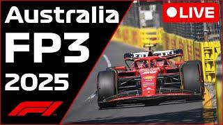 F1 LIVE - Australia GP FP3 - Commentary + Live Timing