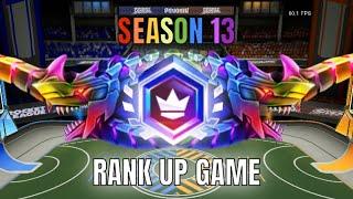 Season 13 Grand Champion 2v2 Rank Up Game | No Commentary Gameplay Rocket League Sideswipe