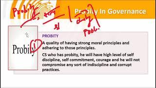 Probity in governance | 4 sep