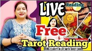 FREE LIVE Tarot Card Reading by SHALINI VARMA | Subscribe fast to join.... FREE EVERY SUNDAY AT 10