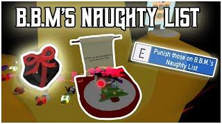 Using "B.B.M's Naughty List" | Bee Swarm Simulator