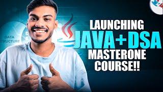 Launching Java + DSA MasterOne Course in Telugu | A TO Z Course