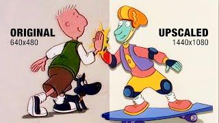 Disney's Doug - SD vs HD Upscale | This is why upscaling is important...