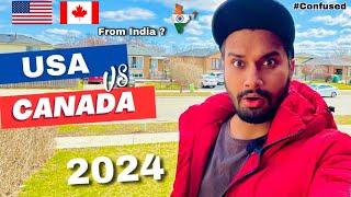 CANADA vs USA in 2024  Best to Move & Study ? 