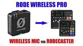 Rode Wireless Pro to Rodecaster Pro II & Duo [ Connect TX Transmitter for Wireless Mic ] Tutorial