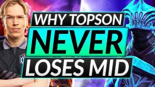 How TOPSON NEVER LOSES MIDLANE - BROKEN RAZOR Carry Tips - Dota 2 Guide