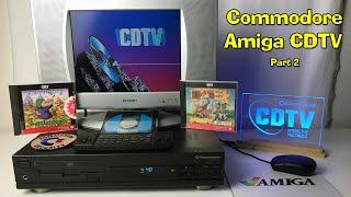 Commodore CDTV and the Amiga 500 computer hiding inside