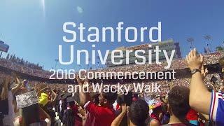 Stanford Commencement 2016 - Graduation & Wacky Walk