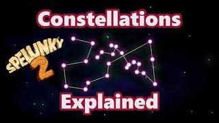 Spelunky 2 - Cosmic Ocean Constellations Explained