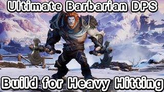 BARBARIAN CURRENT DPS BUILD