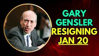 SEC Gary Gensler to RESIGN on TRUMP INAUGURATION DAY!