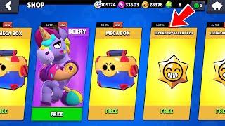 WOOW!! UPDATE REWARDS!! FREE MEGA BOX !!! LEGENDARY GIFTS!! BRAWL STARS NEW UPDATE!!