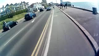 Cycling from Chalkwell Station to Westcliff Seafront