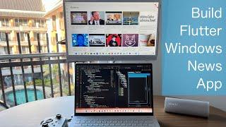 Build a Windows News App with Flutter and Fluent UI Theme