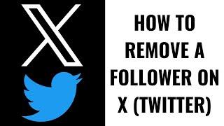 How to Remove a Follower on X (Twitter)