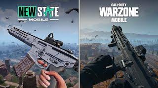 Call of Duty Warzone Mobile VS New State Mobile Comparison