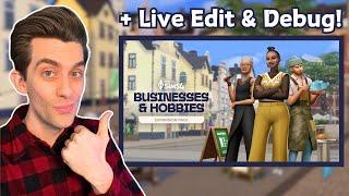 Exploring EVERY Build/Buy Item in The Sims 4 Businesses & Hobbies!