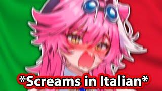 Raora Got Scared So Hard She Started To Scream In Italian...