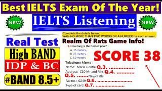 IELTS LISTENING PRACTICE TEST 2024 WITH ANSWERS | 16.01.2025