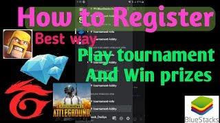 How to register in tournament discord bluestack GAME.TV tournament