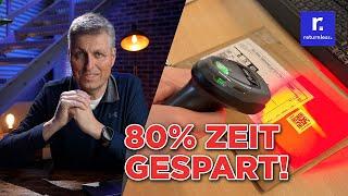 80 % Zeit gespart! Unsere geniale Retourenlösung von Returnless