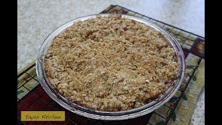 Quick and Tasty Apple Crisp with Oatmeal Topping