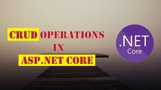 CRUD operations in Asp.Net Core MVC | Entity Framework Core | IAmUmair