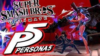 JOKER DLC IS HERE! - "Super Smash Bros. Ultimate" (Persona 5 DLC Showcase)