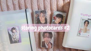 storing photocards #2 | nct, stray kids, enhypen, riize