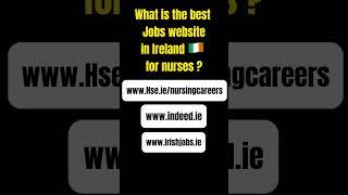 Best jobs website for nursing jobs in Ireland - Hirehood