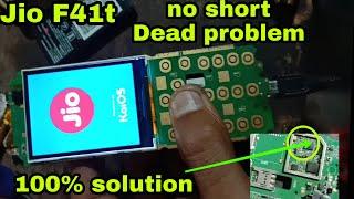 jio f41t dead solution / lyf f41t no short Dead problem