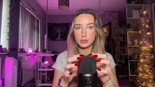 ASMR mic scratching, whispers, tapping and more!