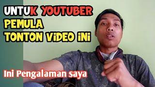 Berbagi pengalaman Sampai dapat penghasilan di youtube