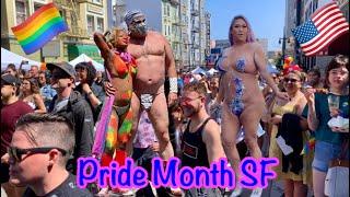 Pride Month in San Francisco 2021(Part II) || Gay Pride, smaller but full of fun!