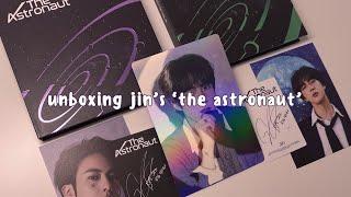 ˙·٠  ˙· unboxing jin’s solo album ‘the astronaut’ set ver. | bts unboxing