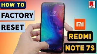 How To Factory Reset & Configure Xiaomi Redmi Note 7s