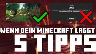 Dein Minecraft laggt? 5 Tipps wie Minecraft schneller und flüssiger wird | FreshVlay