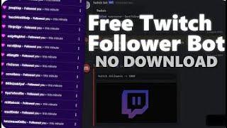 Best Free Twitch Follow Bot
