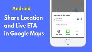 How to share your real time location via Google Maps