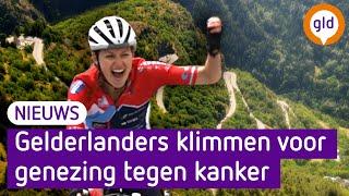 Roos verloor haar vader en fietst nu voor hem  Alpe d'Huez op