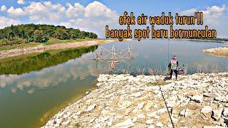 NEMU SPOT DEKAT BRANJANG RUSAK‼️SAATNYA TEST MANCING DISINI‼️ mancing ikan nila - mancing mania