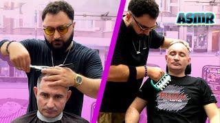 ASMR |  Instant Asmr Sleep Relaxing Haircut & Massage BARBER C