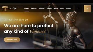 Lawsight - Law Services and  Lawyer Website WordPress Theme | Law Business Theme