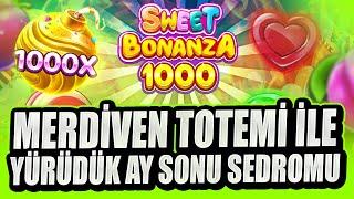 SWEET BONANZA 1000 | YENİ OYUN | MERDİVEN TOTEMİ İLE YOLA DEVAM