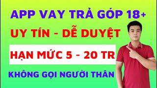 App Vay TIền OnlineTrả Góp Mới Dễ Duyệt || Vay Tiền Online Bằng Cccd Nhanh Nhất